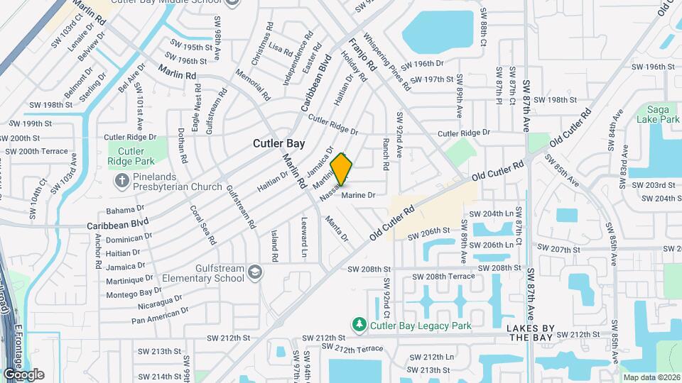 9341 Marine Dr Map and Location Details