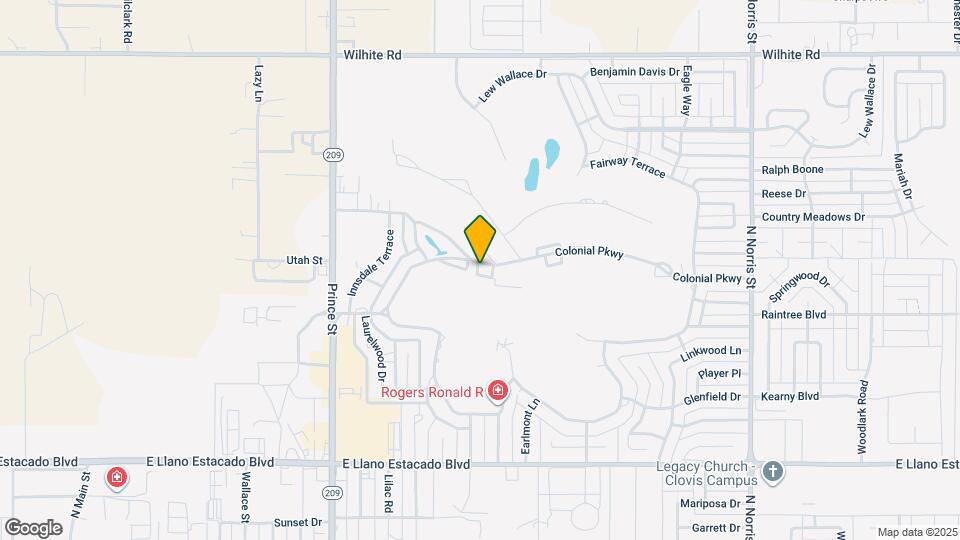 1271 Colonial Pkwy Map and Location Details