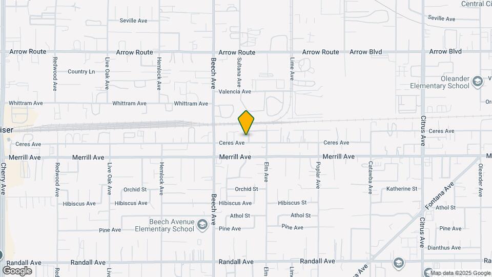 8840 Marcona Ave Map and Location Details