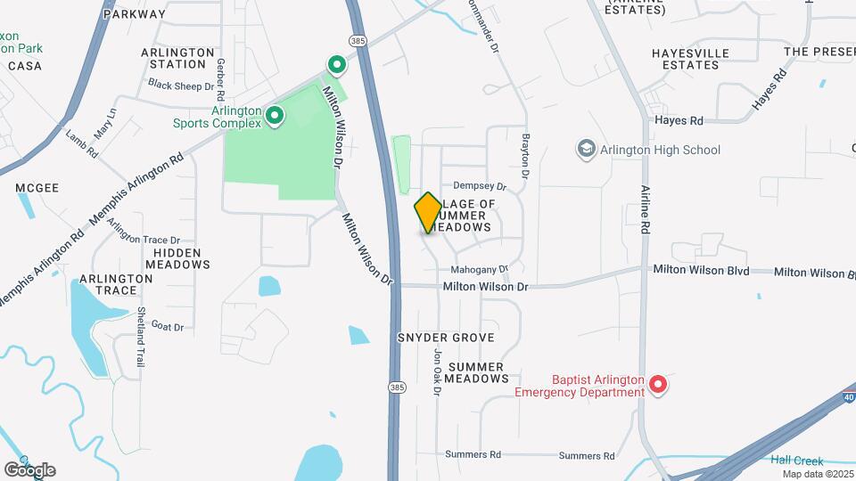 5368 Milton Ridge Dr Map and Location Details