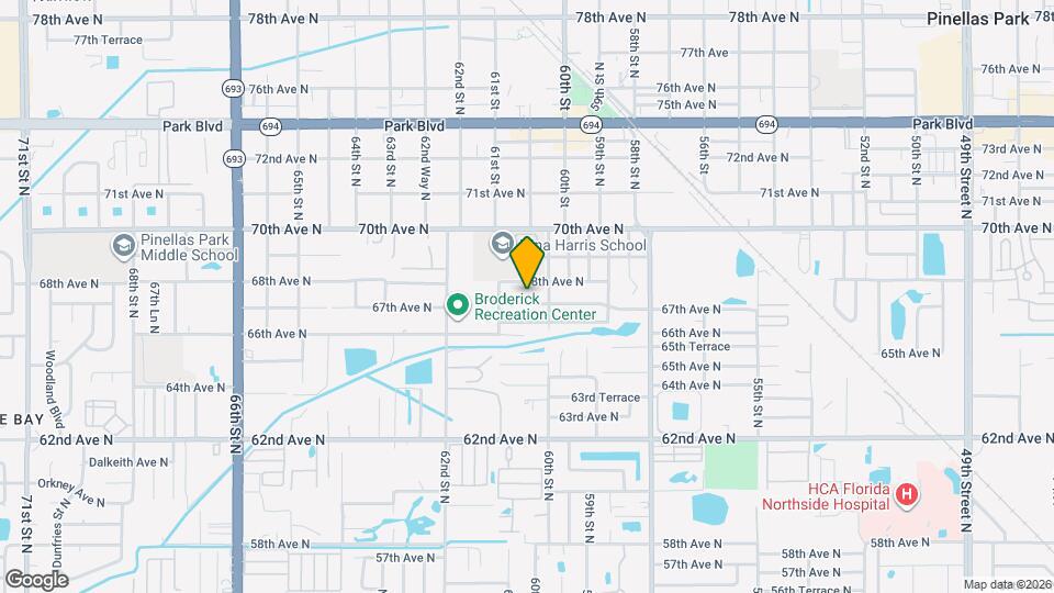 6035 67th Ave N Map and Location Details