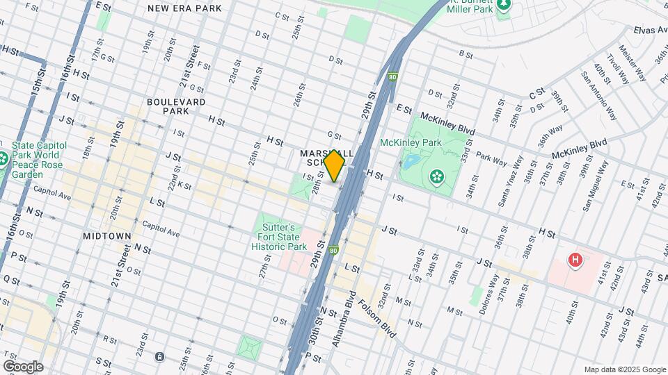 2824 I St Map and Location Details