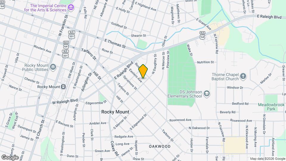 628 Eastern Ave Mapa y Detalles de la Ubicación