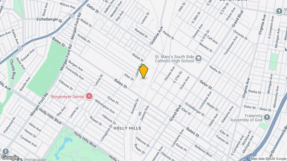 3827 Eiler St Mapa y Detalles de la Ubicación