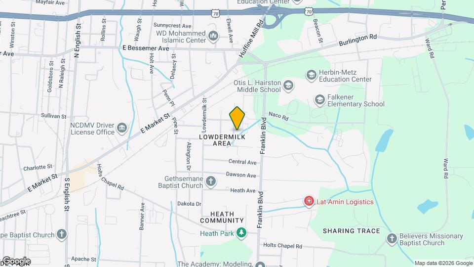 311 Guerrant St Map and Location Details