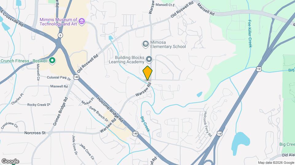 1278-1280 Warsaw Rd Map and Location Details