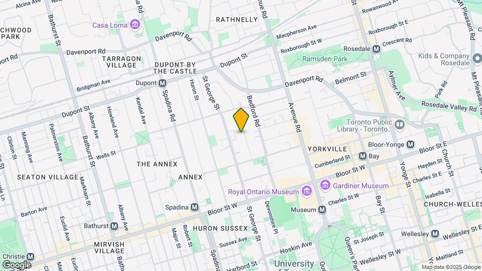 Dream House | Weekly Student Rental Map and Location Details