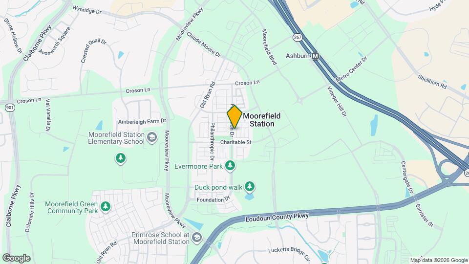 22292 Foundation Dr Map and Location Details