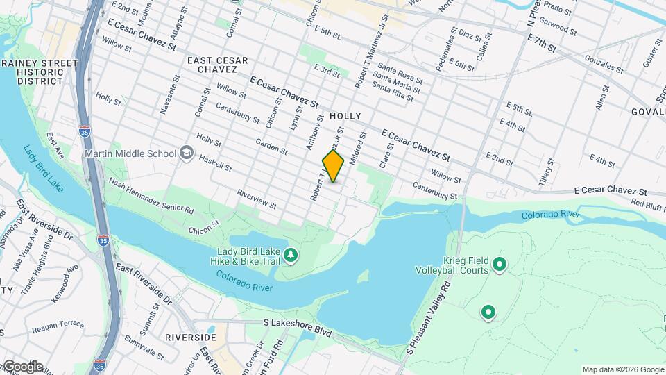 2210 Holly St Map and Location Details