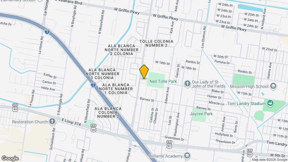 1600 Inspiration Rd, Unit 23 Mapa y Detalles de la Ubicación