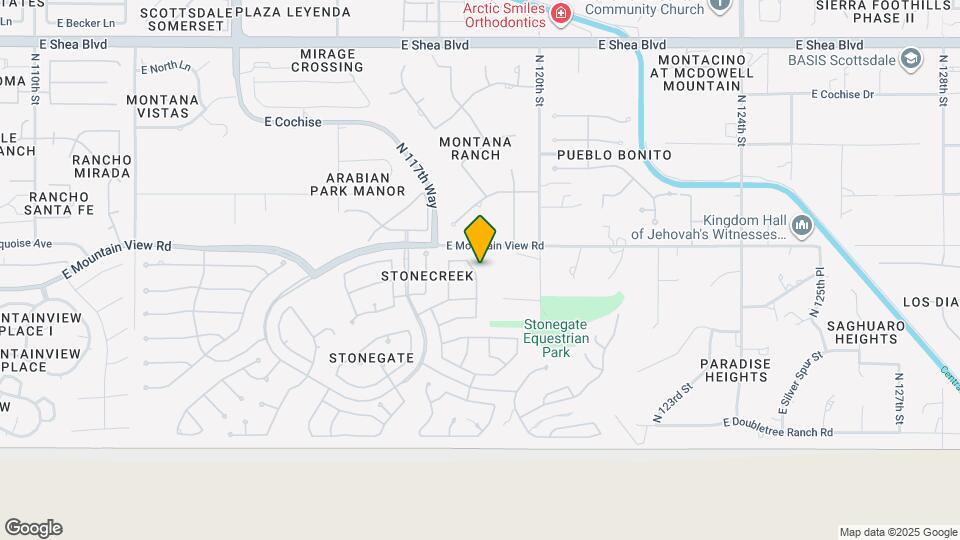 9735 N 118th Way Map and Location Details