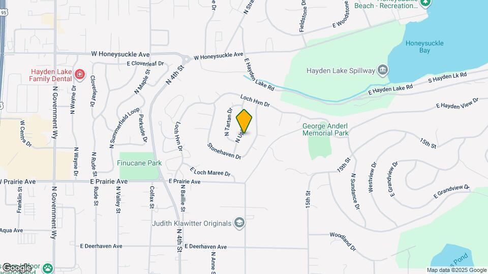 8290 N Uplands Dr Map and Location Details
