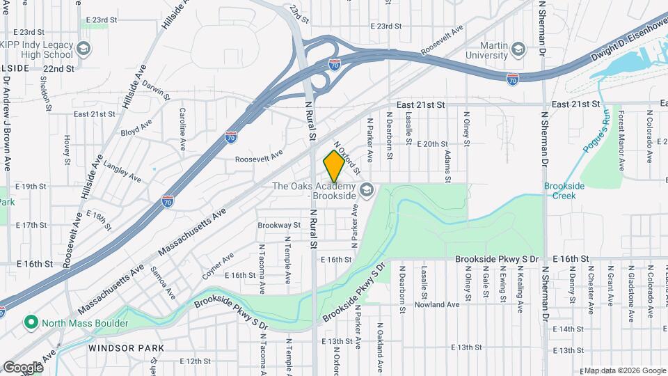 2839 E 19th St Map and Location Details