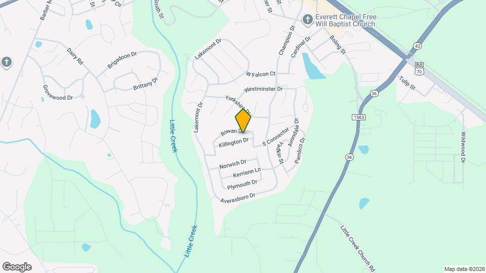 56 Killington Dr Map and Location Details