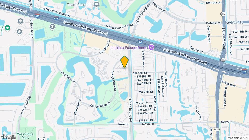 9107 SW 20th St Map and Location Details