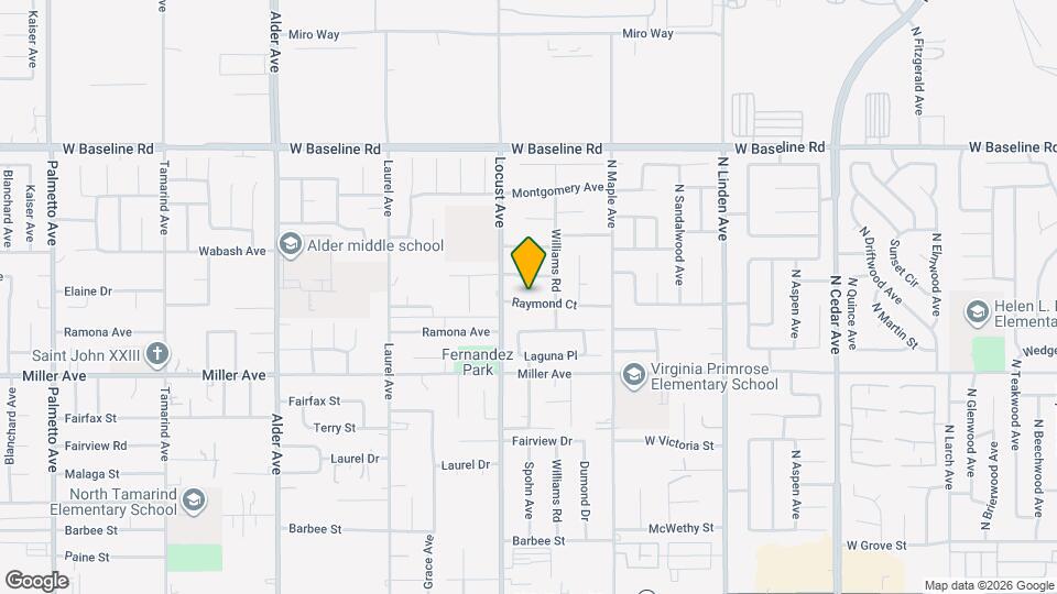 18112 Raymond Ct Map and Location Details