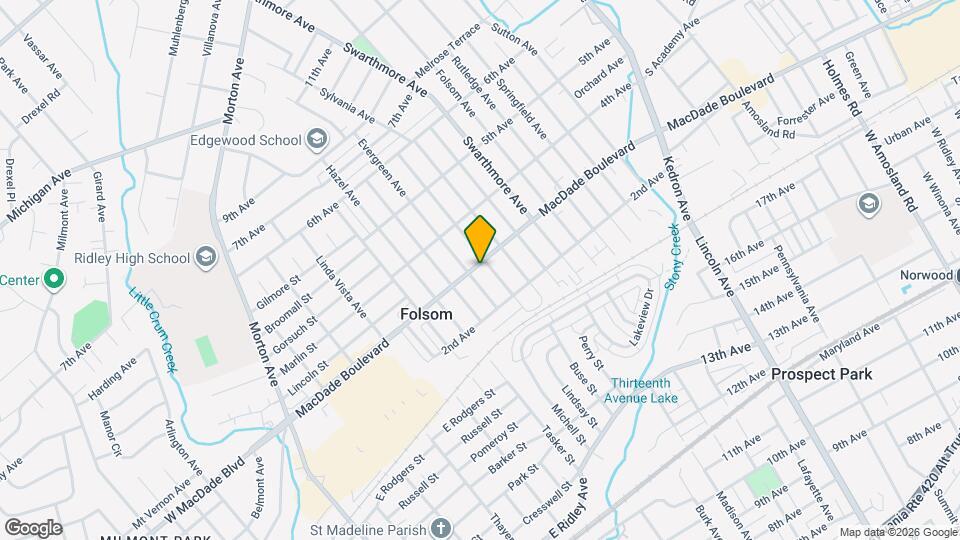 808 E Macdade Blvd Map and Location Details