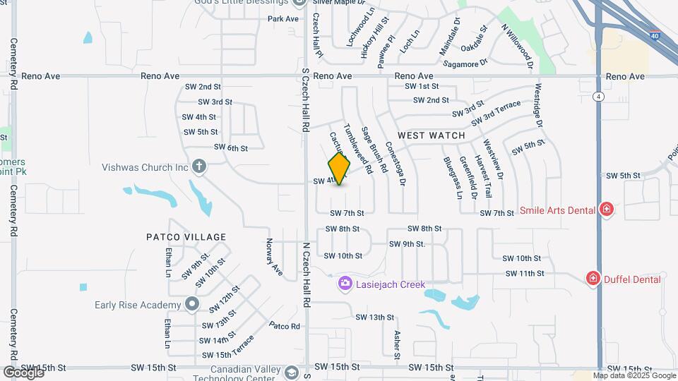 605 Palo Verde Ct Map and Location Details