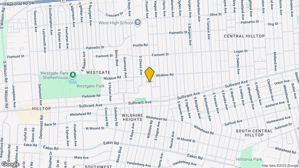 453 S Powell Ave Mapa y Detalles de la Ubicación