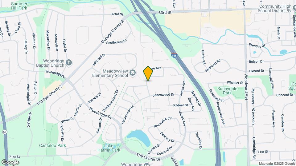 6701 Foxtree Ave Map and Location Details