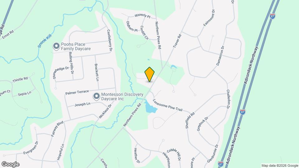 3 Whispering Pines Rd Map and Location Details