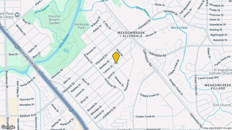 8308 Lenore St Map and Location Details