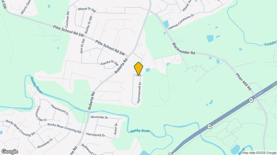 5508 Hammermill Dr Mapa y Detalles de la Ubicación