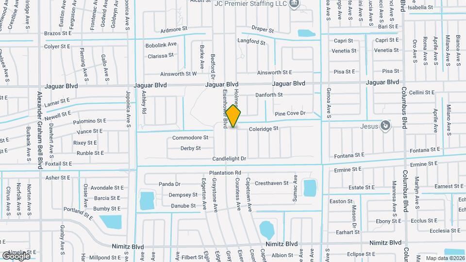 848 Holmes Ave Map and Location Details