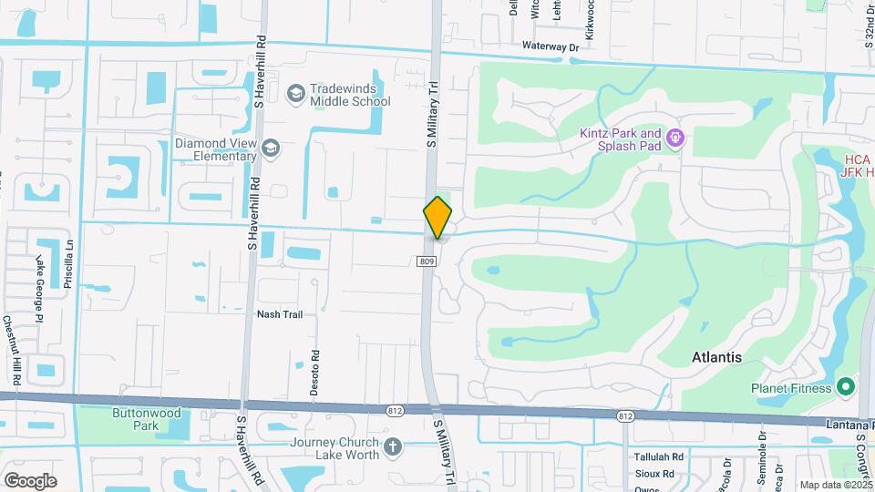 609 Cypress Key Dr Map and Location Details