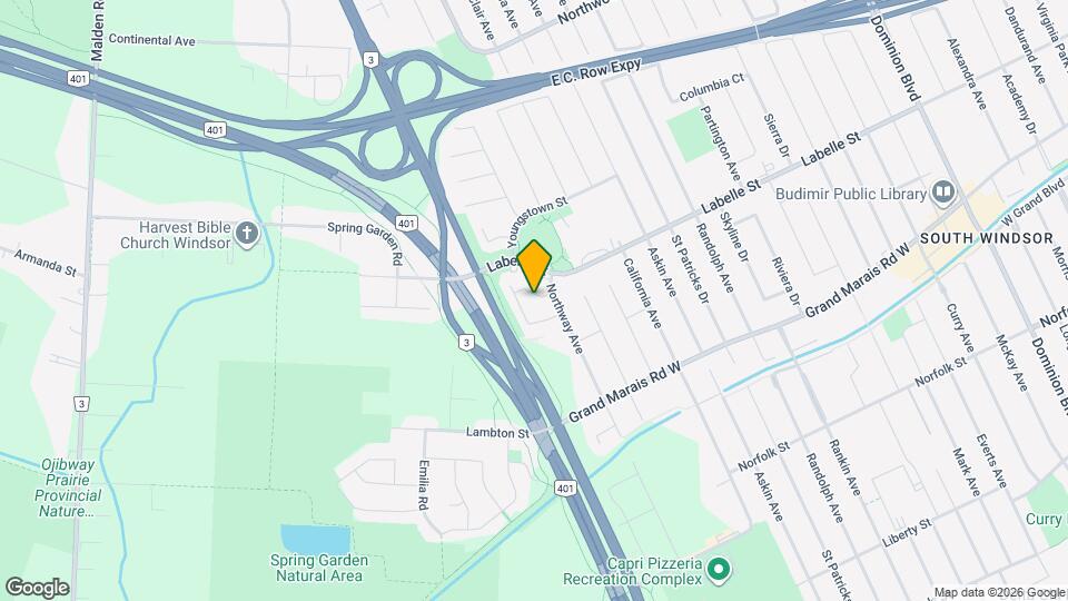 2810 Mangin Cres Map and Location Details