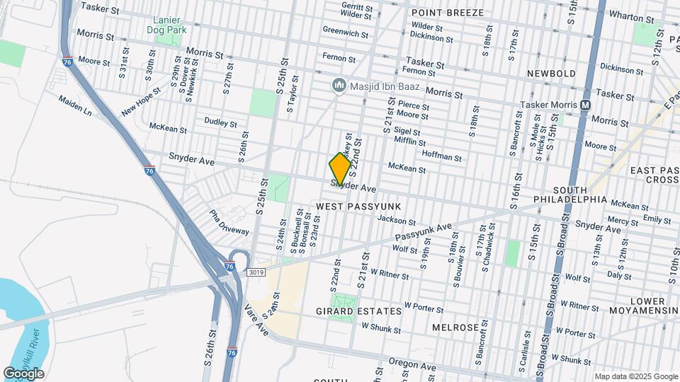 2215 Cantrell St Mapa y Detalles de la Ubicación