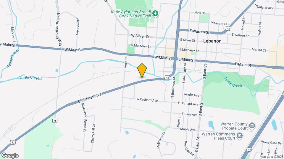 232 Cincinnati Ave Map and Location Details