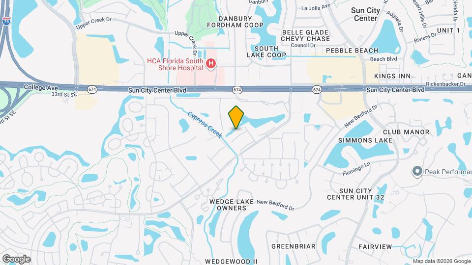 205 Andover Pl Map and Location Details