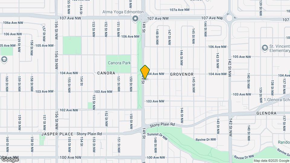 10357 149 St NW Map and Location Details