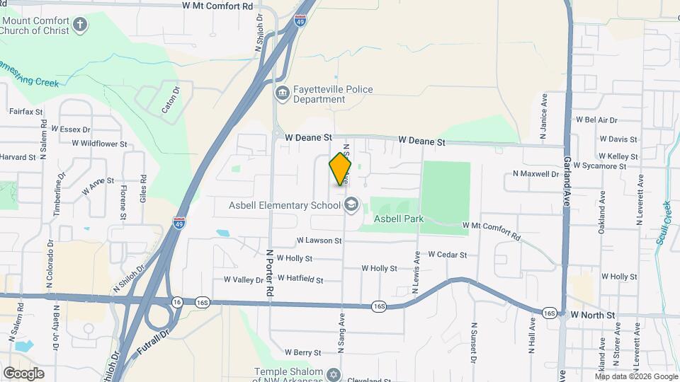 1601 N Sang Ave Map and Location Details