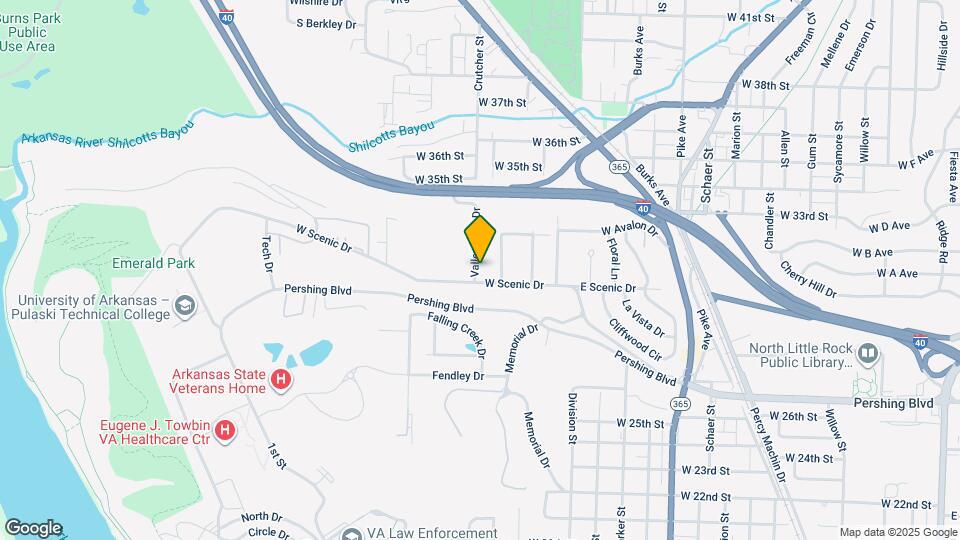 104 Valley View Dr Mapa y Detalles de la Ubicación