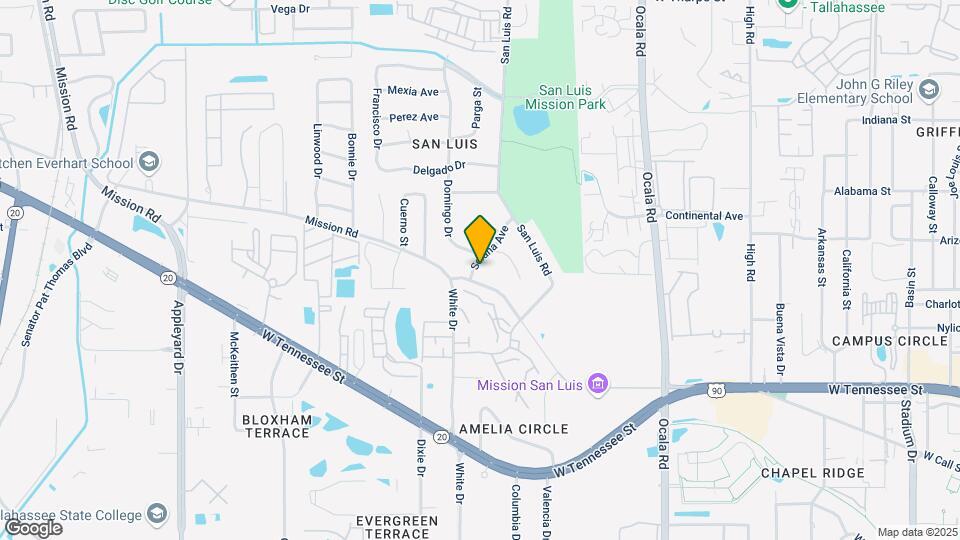 1081 Solana Ave Mapa y Detalles de la Ubicación