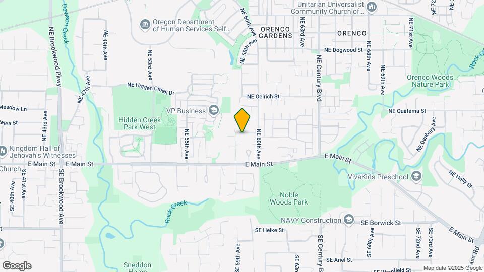 5860 NE Pohlman Dr Map and Location Details