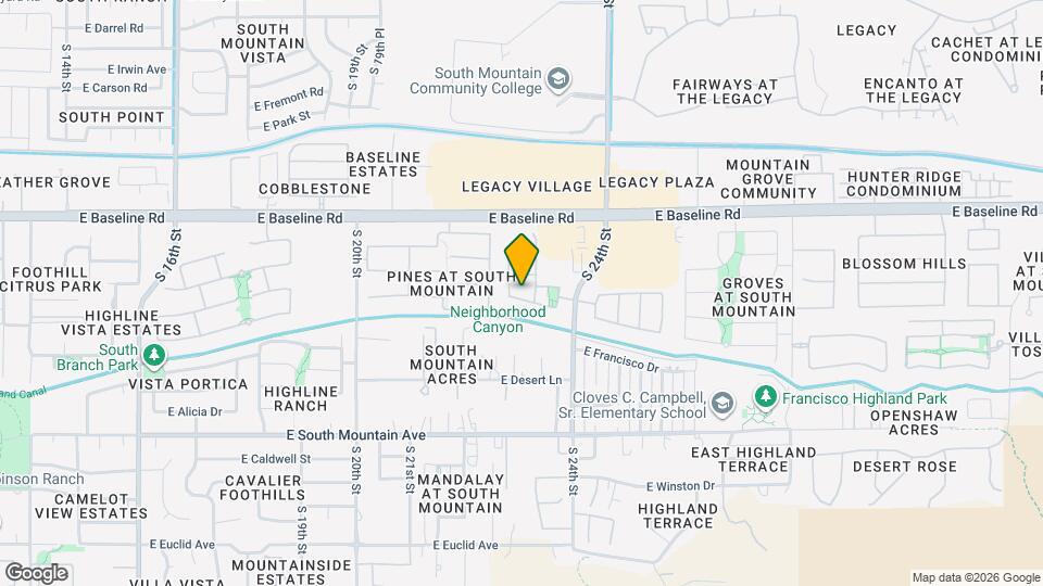 2314 E Harwell Rd Map and Location Details