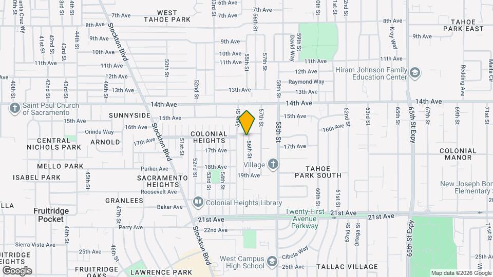 4108 56th St Map and Location Details