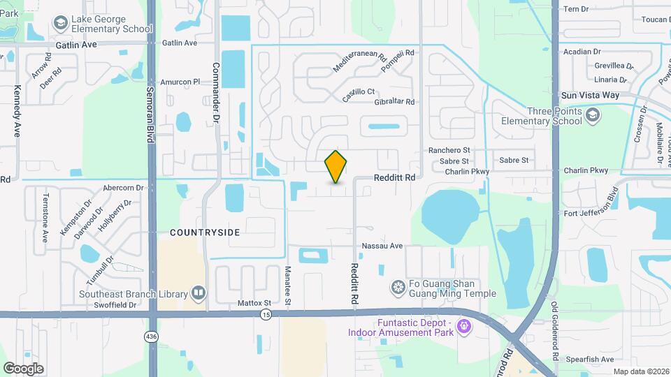 3515 Tiderace Ct Map and Location Details