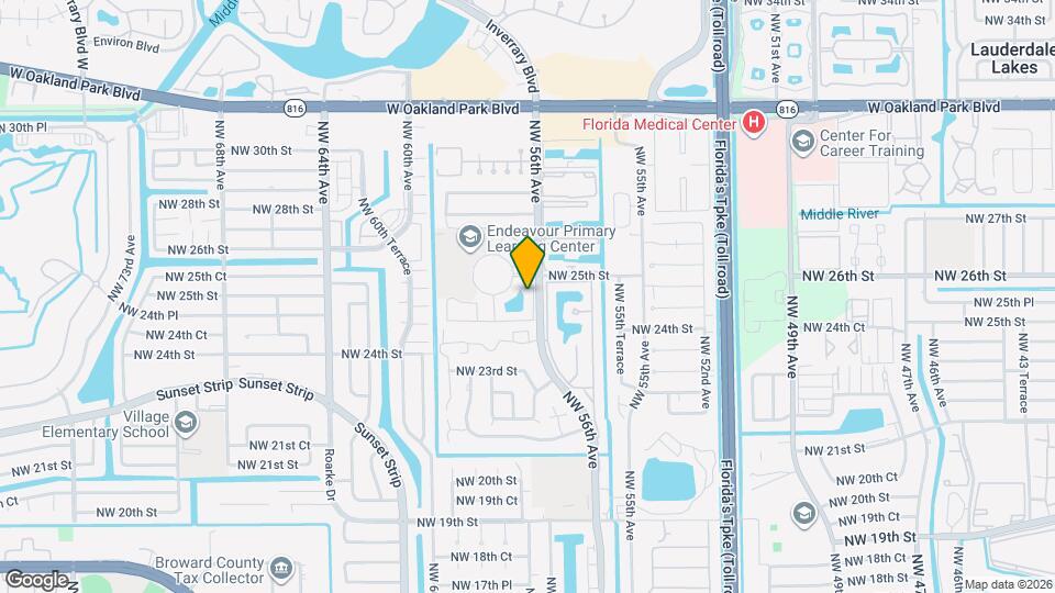 2581 NW 56th Ave Map and Location Details