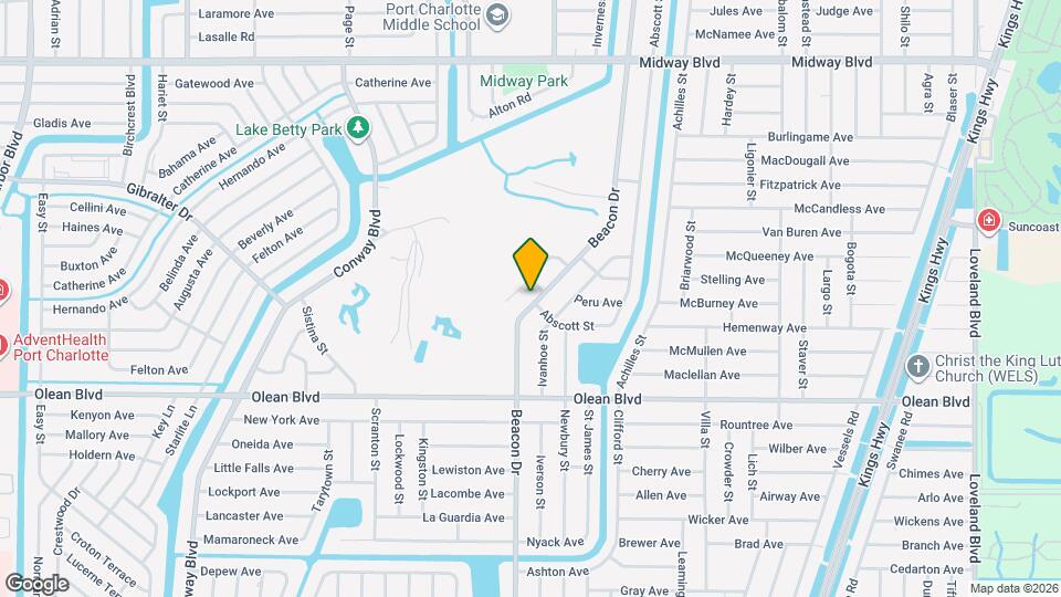 2441 Beacon Dr Map and Location Details