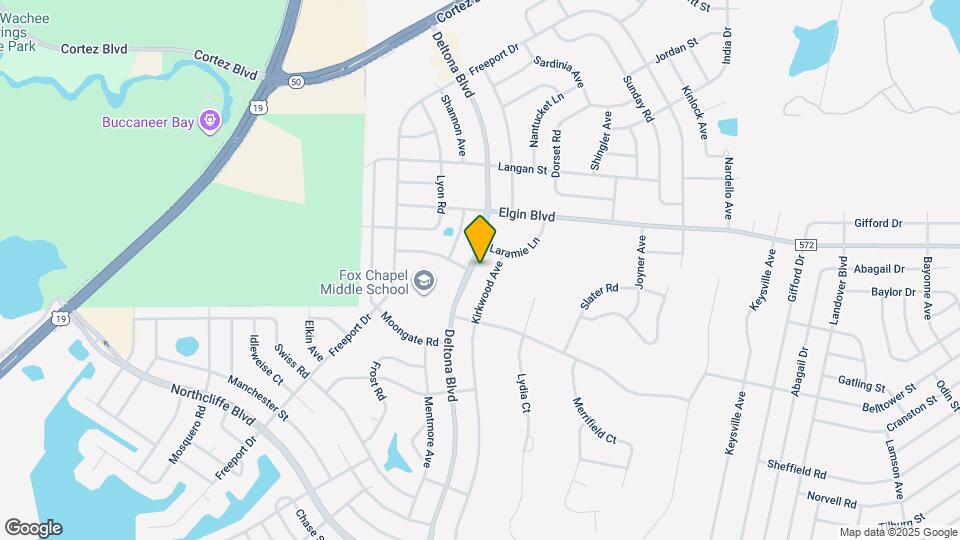 5404 Deltona Blvd Map and Location Details