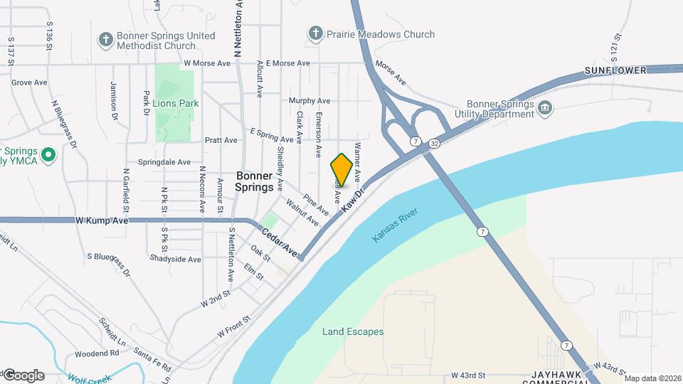 117 Cornell Ave Map and Location Details