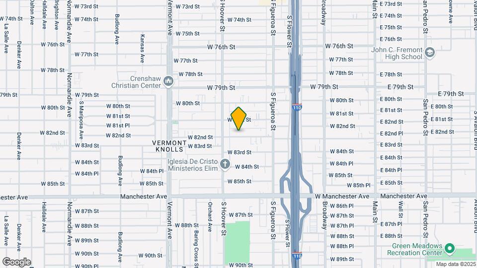 707 W 82nd St Map and Location Details