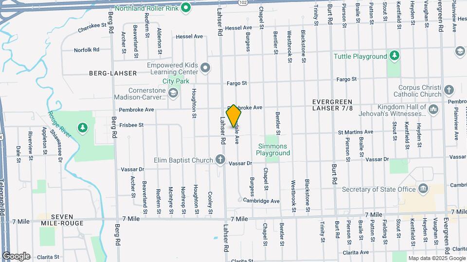 19721 Greydale Ave Map and Location Details