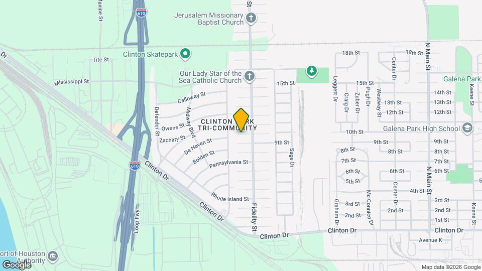 312 De Haven St Map and Location Details