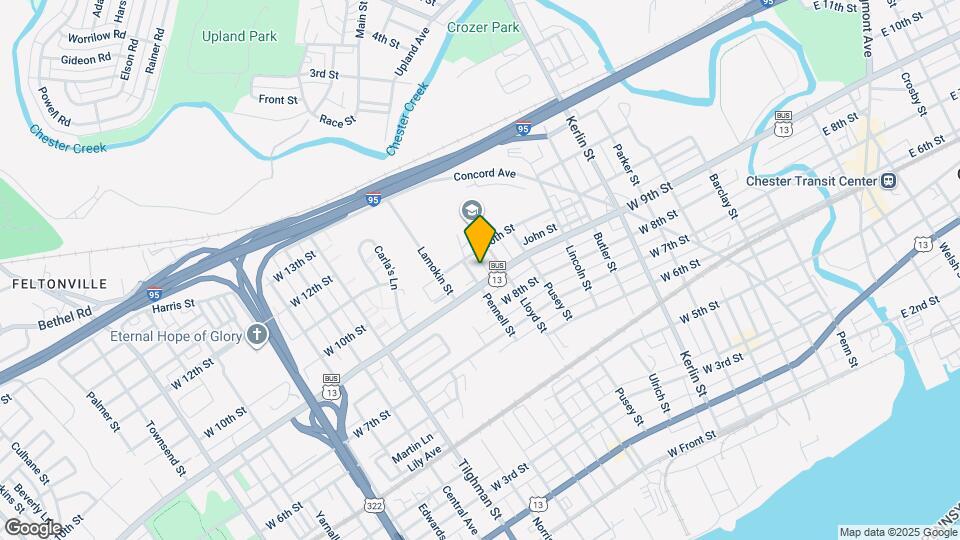 917 Pennell St Map and Location Details