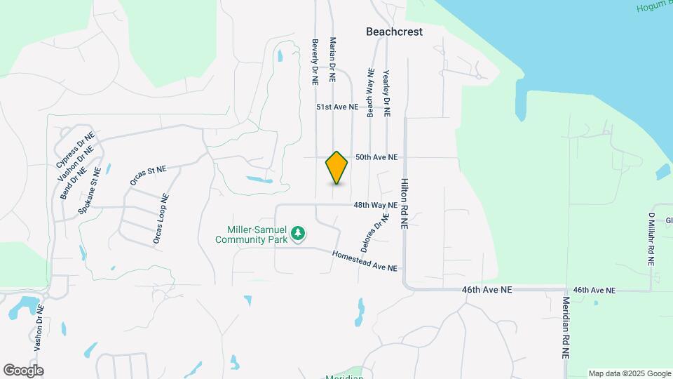 4906 Marian Dr NE Map and Location Details